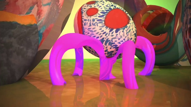 Video Reference: Elephant, Elephants and Mammoths, Indian elephant, Pink, African elephant, Magenta, Octopus, Organism, Visual arts, Art