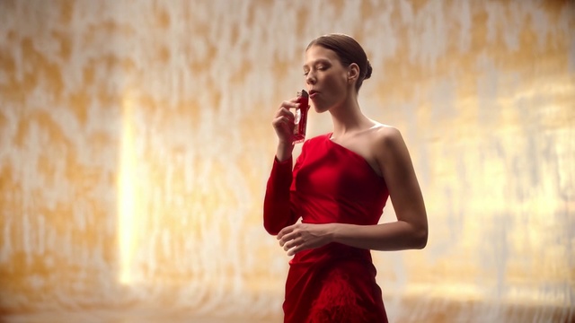 Video Reference: Red, Beauty, Dress, Performance, Gown, Photography, Gesture