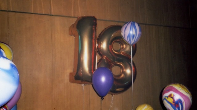 Video Reference: birthday, birthday decoration, balloon, wall
