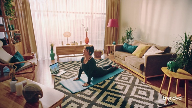 Video Reference: Room, Living room, Property, Interior design, Furniture, Floor, Curtain, House, Home, Real estate