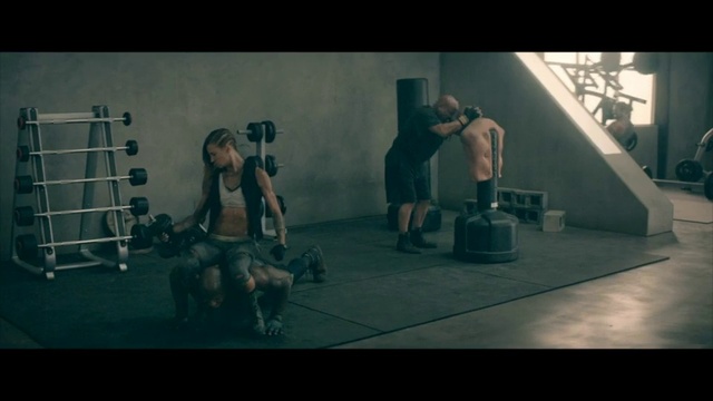 Video Reference: Screenshot, Arm, Physical fitness, Muscle, Room, Crossfit, Weights, Person