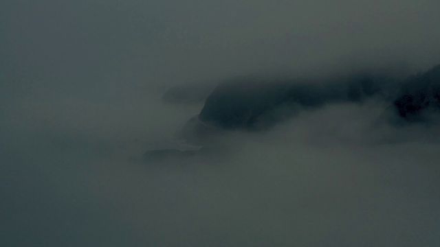 Video Reference: Cloud, Sky, Fog, Grey, Slope, Cumulus, Tree, Haze, Mist, Landscape