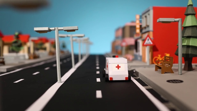 Video Reference: Road, Lane, Transport, Scale model, Infrastructure, Highway, Model car, Vehicle, Traffic sign, Asphalt