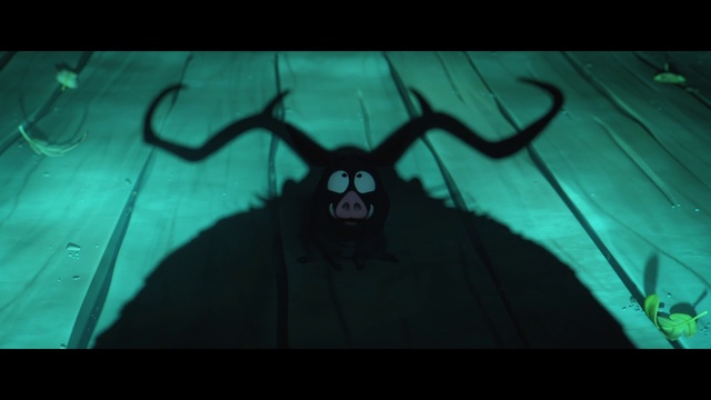 Video Reference: Green, Turquoise, Organism, Recreation, Fiction, Symmetry, Fictional character, Screenshot