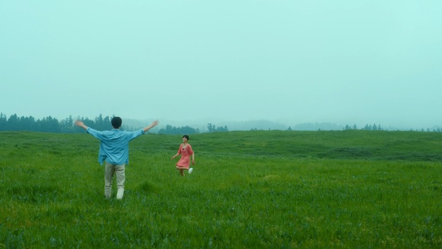 Video Reference: Grassland, People in nature, Pasture, Meadow, Prairie, Natural environment, Grass, Plain, Field, Atmospheric phenomenon