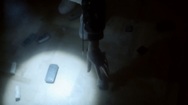Video Reference: White, Black, Light, Blue, Darkness, Floor, Footwear, Leg, Room, Shadow