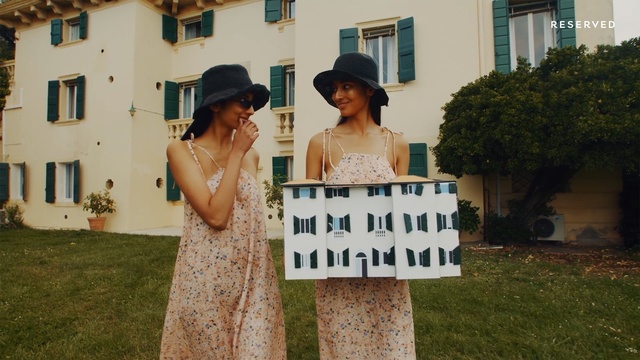 Video Reference: Dress, House, Grass, Tree, Photography, Person