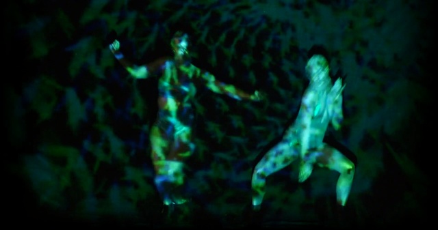 Video Reference: Green, Organism, Light, Darkness, Performance, Art, Photography, Fiction, Space, Night