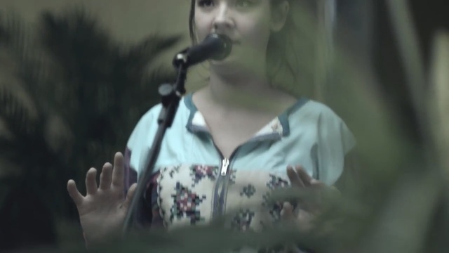 Video Reference: Singing, Singer, Music, Microphone, Nose, Song, Audio equipment, Performance, Music artist, Tree