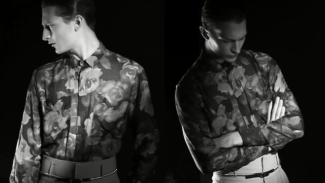 Video Reference: military, black and white, fashion, outerwear, soldier, arm, muscle, sleeve, army, monochrome photography, Person