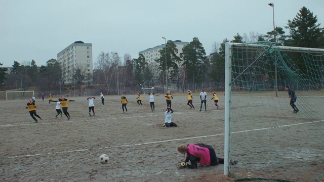 Video Reference: Team sport, Player, Sports, Soccer, Ball game, Net, Football, Competition event, Leisure, Sport venue, Person