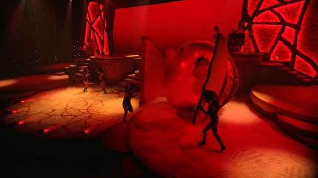 Video Reference: Red, Light, Room, Stage, Photography, Flesh, Interior design