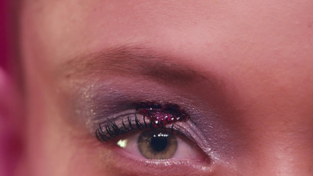 Video Reference: Eyebrow, Eyelash, Eye, Skin, Face, Close-up, Nose, Iris, Lip, Organ