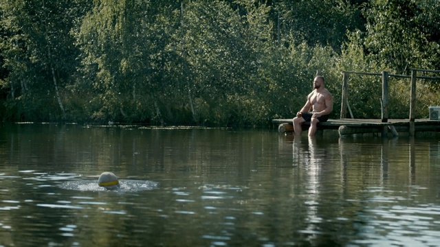 Video Reference: People in nature, Water, Nature, Pond, Bank, Reflection, Natural environment, River, Tree, Bayou