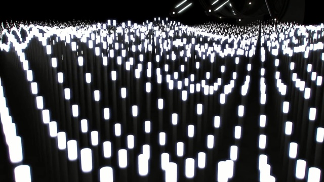 Video Reference: black, black and white, light, monochrome photography, lighting, design, monochrome, pattern, font, darkness, Person
