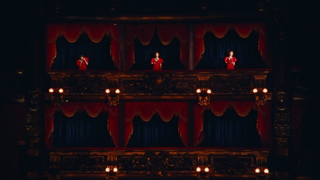 Video Reference: Stage, Theatre, heater, Music venue, Performing arts, Theater curtain, Performance, Event, Furniture, Musical theatre