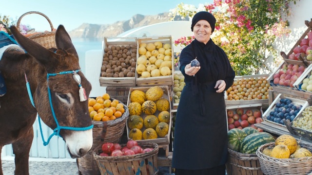 Video Reference: Natural foods, Selling, Local food, Whole food, Market, Marketplace, Public space, Fruit, Human settlement, Vegetable, Person