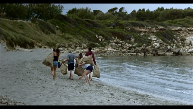Video Reference: Fun, Water, Coast, Beach, Shore, Vacation, Tourism, Sand, Recreation, Sea, Outdoor, Man, Walking, Woman, Surfing, Carrying, Standing, Holding, Mountain, Board, Snow, People, Dog, Young, Riding, White, Frisbee, Playing, Horse, Person, Clothing, Swimwear