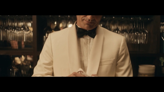 Video Reference: suit, formal wear, gentleman, tuxedo, outerwear, human, facial hair, screenshot, official