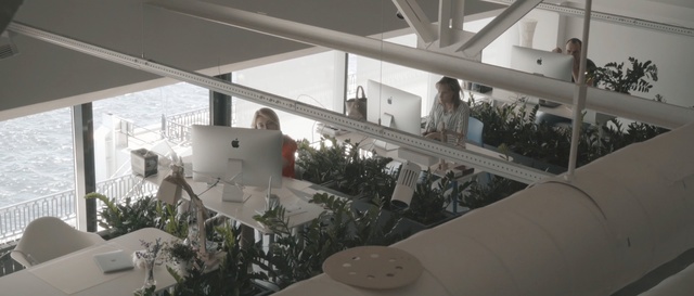 Video Reference: White, Property, Architecture, Ceiling, Interior design, Room, Design, Building, Daylighting, House