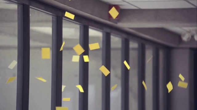 Video Reference: Yellow, Wall, Line, Room, Metal