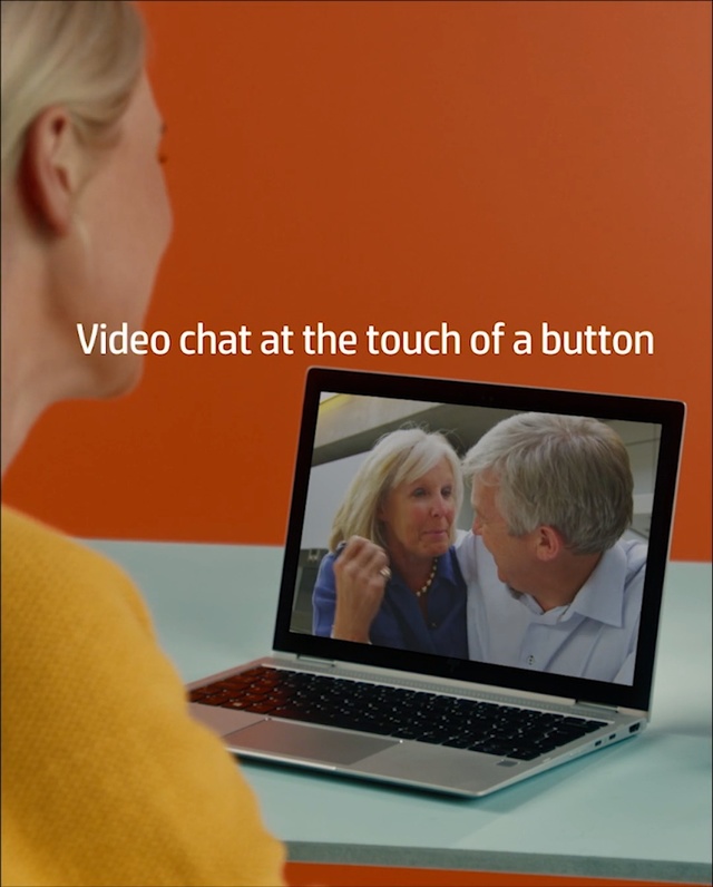 Video Reference: electronic device, communication, human behavior, conversation, technology, laptop, multimedia, media, display device, photo caption, Person