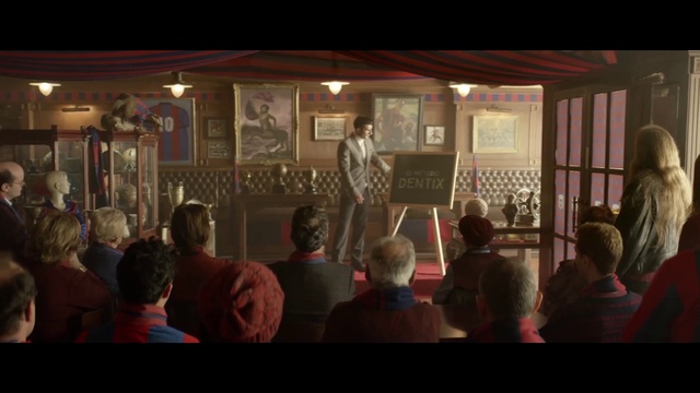 Video Reference: Crowd, Audience, Fun, Event, Room, Interior design, Art, Tourist attraction, Conversation, Performance