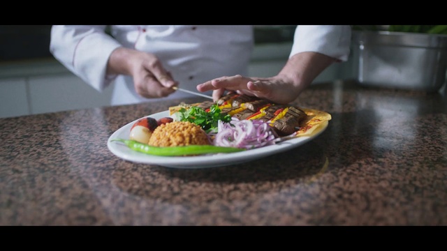 Video Reference: Food, Tableware, Ingredient, Dishware, Recipe, Plate, Garnish, Cuisine, Cooking, Dish