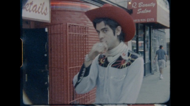 Video Reference: blue, snapshot, cool, product, art, advertising, girl, fun, Person