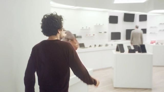 Video Reference: exhibition, design, art exhibition, art gallery, furniture, Person