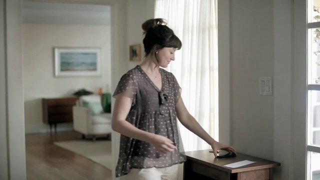 Video Reference: Clothing, Shoulder, Fashion, Room, Dress, Headgear, Sleeve, Photography, Fashion accessory, Beige