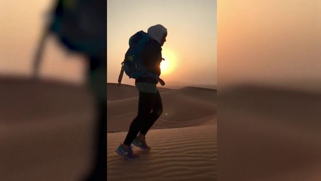 Video Reference: Natural environment, Sky, Human, Shadow, Landscape, Photography, Running, Recreation, Sand