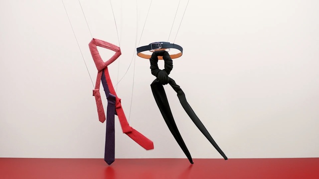 Video Reference: art, puppet, puppets, white background, performance, Person