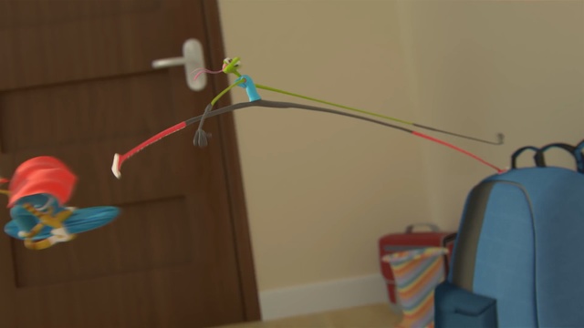Video Reference: Baby toys, Wire, Room, Person