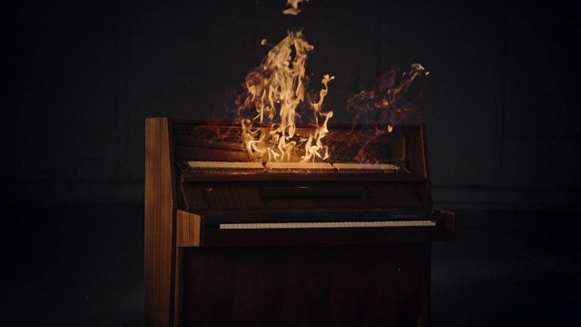 Video Reference: Lighting, Still life photography, Furniture, Darkness, Technology, Room, Table, Night