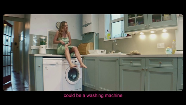 Video Reference: Laundry room, Washing machine, Room, Clothes dryer, Major appliance, Laundry, Kitchen, Home appliance