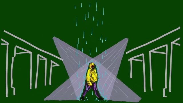 Video Reference: Green, Graphic design, Illustration, Font, Fictional character, Wing, Art, Animation, Space