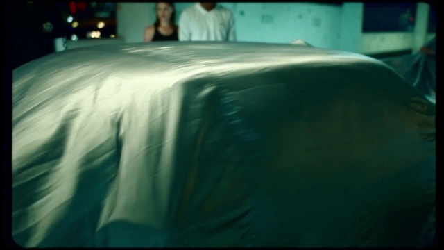 Video Reference: Green, Photograph, Light, Snapshot, Automotive exterior, Hood, Turquoise, Automotive design, Windshield, Textile