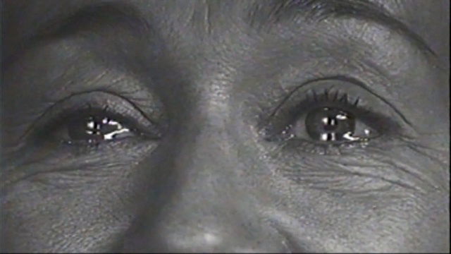 Video Reference: face, eye, mammal, nose, eyebrow, close up, forehead, eyelash, wrinkle, organ