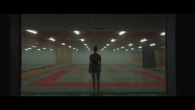 Video Reference: Black, Light, Standing, Snapshot, Darkness, Line, Shadow, Sky, Infrastructure, Photography, Person