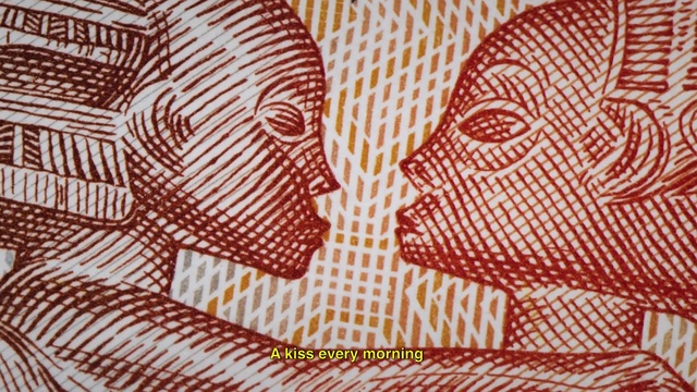 Video Reference: Pattern, Textile, Line, Pattern, Woven fabric, Printmaking, Art