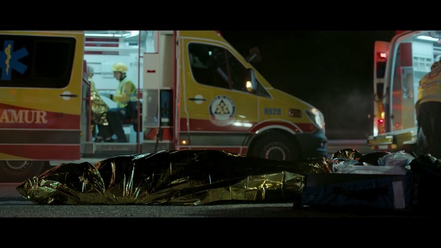 Video Reference: motor vehicle, vehicle, car, transport, mode of transport, emergency vehicle, commercial vehicle, emergency, van, emergency service