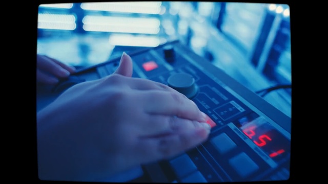 Video Reference: Finger, Technology, Hand, Electronics, Electronic device, Screen, Electric blue, Display device, Monitor, Television, Indoor, Person, Sitting, Keyboard, Computer, Holding, Flat, Front, Laptop, Control, Close, Man, Remote, Small, Cat, Dark, Black, Someone, Table, Large, Video, Laying, Room, Blurry, Text, Display