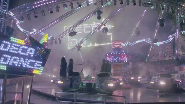 Video Reference: metropolis, entertainment, stage, city, tourist attraction, night, world, Person