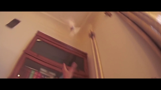 Video Reference: Ceiling, Wall, Light, Brown, Molding, Snapshot, Plaster, Lighting, Eye, Room