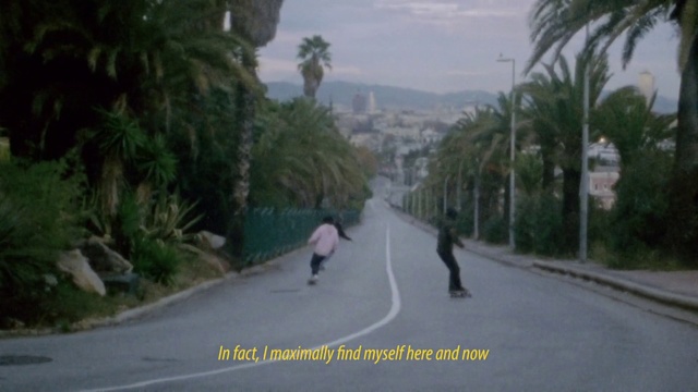 Video Reference: Longboard, Skateboard, Skateboarding Equipment, Boardsport, Sports equipment, Recreation, Freebord, Road, Tree, Asphalt