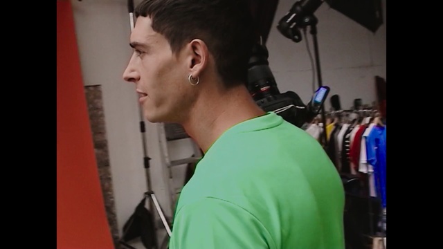 Video Reference: Hair, Chin, Hairstyle, Shoulder, Arm, Neck, Forehead, Nose, Cheek, Ear, Person