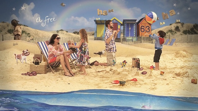 Video Reference: sand, tourism, water, vacation, fun, beach, leisure, sky, recreation, landscape