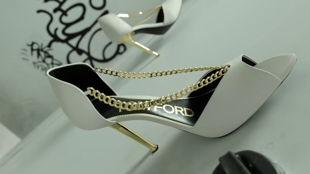 Video Reference: High heels, Footwear, Sandal, Shoe, Bridal shoe, Slingback, Leg, Font, Basic pump, Fashion accessory