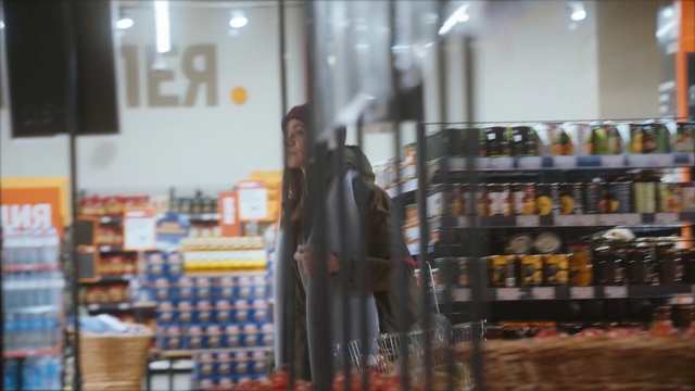 Video Reference: Building, Liquor store, Alcohol, Distilled beverage, Retail, Customer, Person